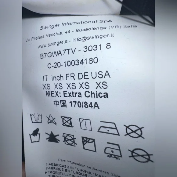 NWT Versace Jeans Couture Graphic Print Crew Neck Sweater Oversized Size XS/S